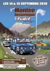 3ème Montée Historique de Châtel. Du 14 au 15 septembre 2019 à Châtel. Haute-Savoie.  09H30